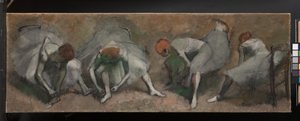 Dansernes frise, ca. 1895 av Edgar Degas