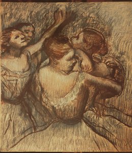 Grønne dansere av Edgar Degas