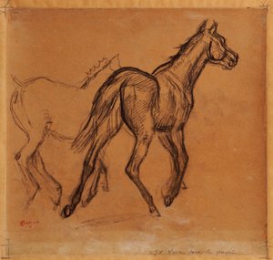 Hester, ca. 1882 av Edgar Degas