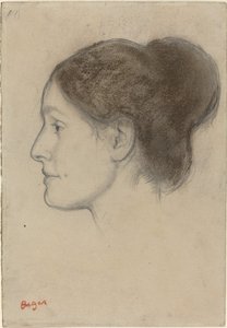 Hortense Valpinçon av Edgar Degas