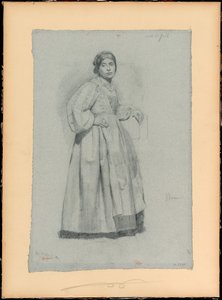 Italiensk (Gaëta) av Edgar Degas