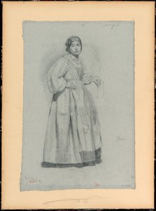 italiensk (Gaeta) av Edgar Degas