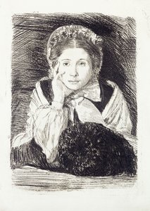 Marguerite, ca. 1860-62 av Edgar Degas