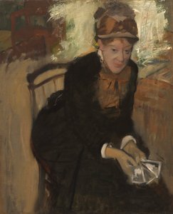 Mary Cassatt, ca. 1880-1884. av Edgar Degas
