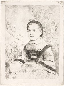 Frøken Nathalie Wolkonska av Edgar Degas