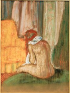 Len deg tilbake av Edgar Degas