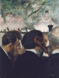 Orkestermusikere av Edgar Degas