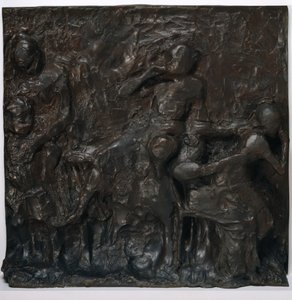 Å plukke epler, ca. 1881 kastet ca. 1919-1932. av Edgar Degas