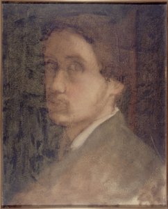 Portrett av kunstneren av Edgar Degas