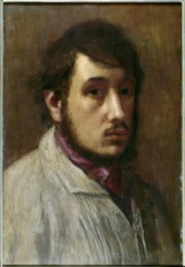 Portrett av en mann av Edgar Degas