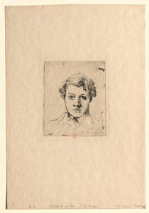 Portrett av kunstnerens bror (René Degas) av Edgar Degas