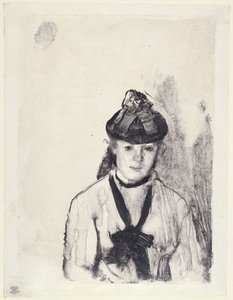 Portrett av Ellen Andrée av Edgar Degas