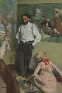 Portrett av Henri Michel-Lévy 1844-1914, ca 1878. av Edgar Degas