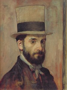 Portrett av Leon Bonnat (1833-1922) ca. 1863