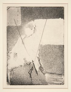 Sittende kvinne i panser og sjal av Edgar Degas