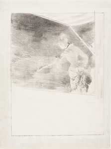 Sanger på en kafékonsert av Edgar Degas
