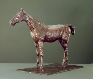 Stående hest (bronse)