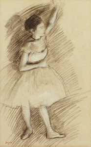 Studie av en danser; Danserens studie av Edgar Degas