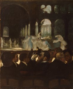 Balletten fra Robert le Diable, 1871 av Edgar Degas