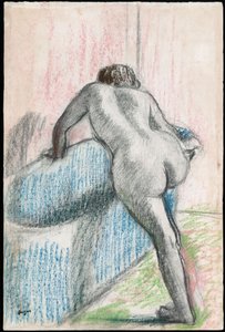 Badet av Edgar Degas