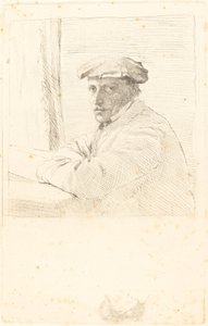 Gravøren Joseph Tourny av Edgar Degas