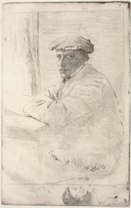 Gravøren Joseph Tourny Gravøren Joseph Tourny, 1857. av Edgar Degas