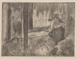 Vaskerinnene av Edgar Degas