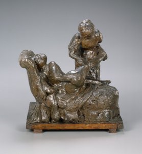 The Masseuse, Group, midten av 1890-tallet. av Edgar Degas
