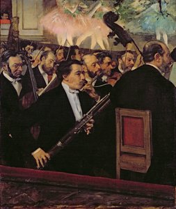 Operaorkesteret, ca. 1870 (olje på lerret) av Edgar Degas