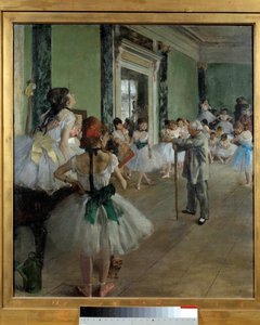 Danseklassen av Edgar Degas