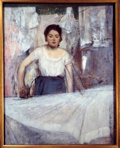 Jernverket Maleri av Edgar Degas (1834-1917) 1869 Søn. 0,92x0,72 m München, Neue pinakothek av Edgar Degas
