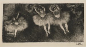 Tre ballettdansere, ca. 1878 av Edgar Degas
