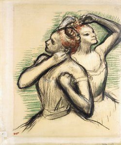 To dansere, ca. 1897 av Edgar Degas