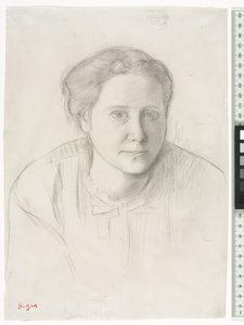 Victoria Dubourg, ca. 1866 av Edgar Degas