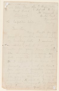 Brev til en aviskonkurranseredaktør, 1914-18 av Edgar Fryer