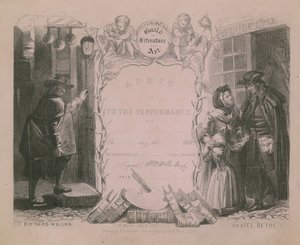 Invitasjon til Litteratur- og kunstlauget av Edgar Melville Ward