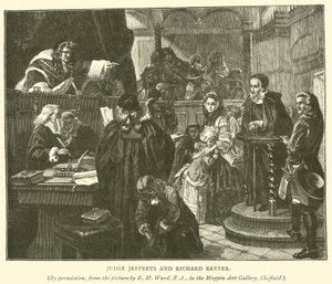 Dommer Jeffreys og Richard Baxter av Edgar Melville Ward