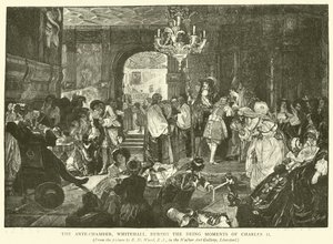 Ante-kammeret, Whitehall, under Charles IIs døende øyeblikk