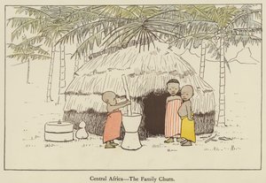 Sentral-Afrika, familien churn av Edith Farmiloe