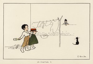 Cruel Lads I (farge litho)