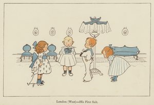 London (West), hans første drakt av Edith Farmiloe