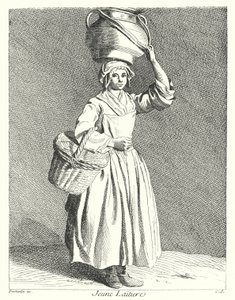 Young Milkmaid (gravering)