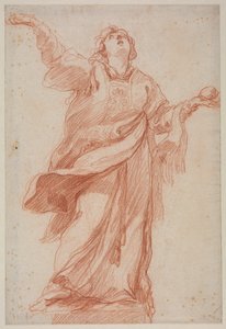 Saint Stephen in Ecstasy, andre tredje 1700-tallet. av Edmé Bouchardon