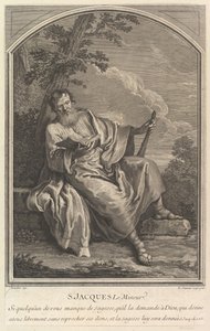 Saint James the Minor, 1726. av Edme Jeaurat
