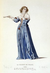 Karakteren til Celidee i komedien La galerie du palais ou l