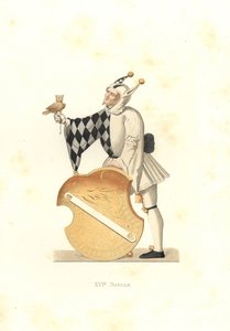 Bartklime Linck, sveitsisk klovn av Edmond Lechevallier Chevignard
