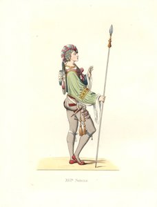 flamsk militærbetjent av Edmond Lechevallier Chevignard