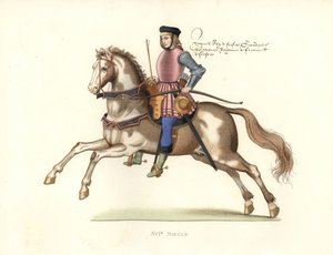 Kong James IV av Skottland (1473-1513) av Edmond Lechevallier Chevignard