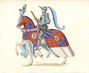 Pierre, Viscount of Rohan (1451-1513) (illustrasjon) av Edmond Lechevallier Chevignard