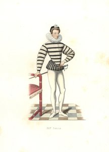 Portrett av Saint-Megrin, Frankrike av Edmond Lechevallier Chevignard